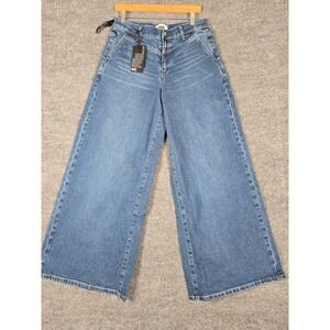 Paige Cameron‎ Katerina Wide Leg Jean Women's  28 Front yoke NWT